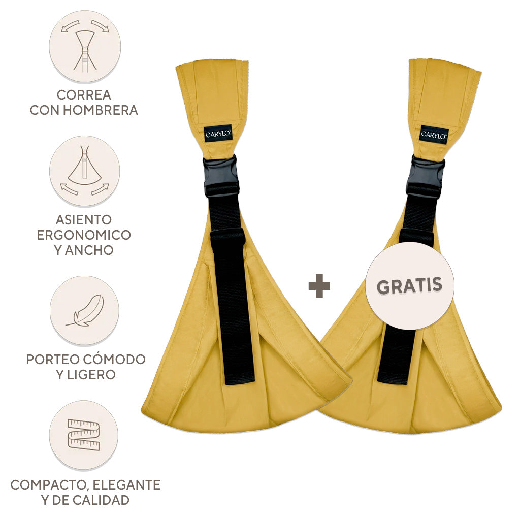 Pack 2× portabebés