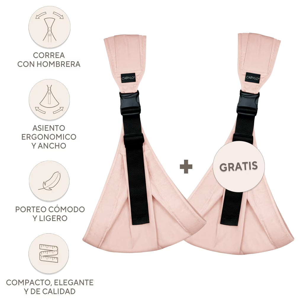 Pack 2× portabebés