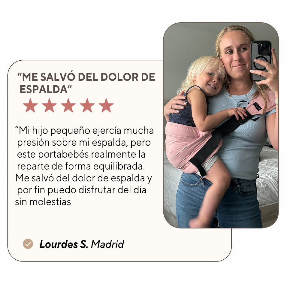 El portabebé Carylo menta