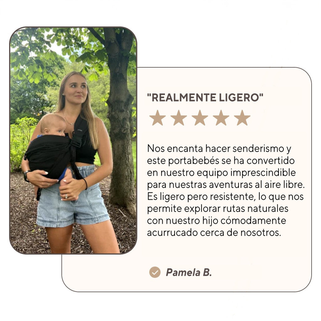 El portabebé Carylo menta