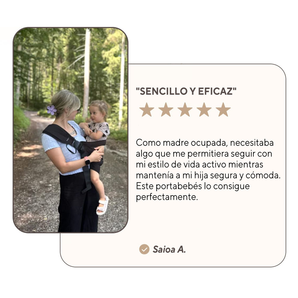 El portabebé Carylo menta