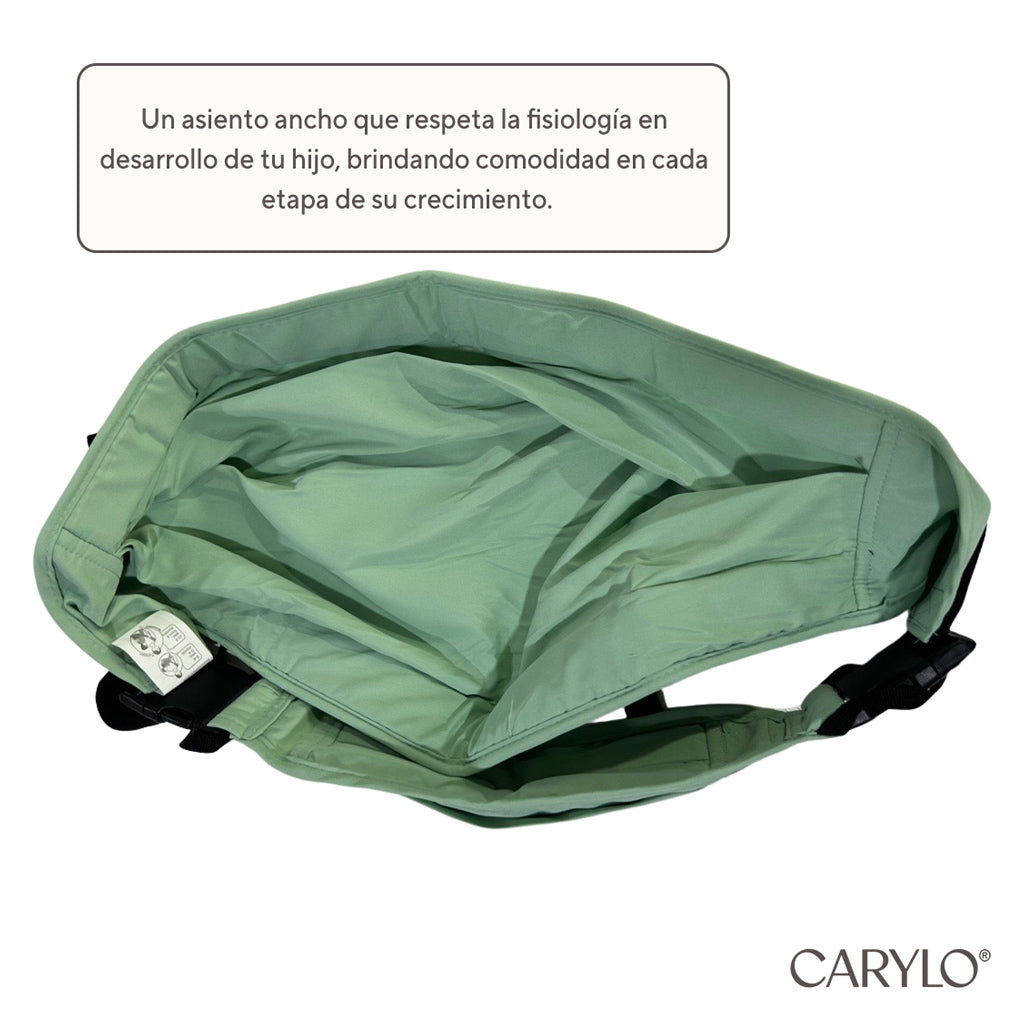 El portabebé Carylo negro