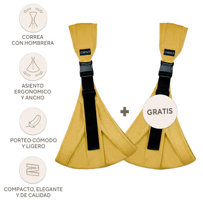 Pack 2× portabebés