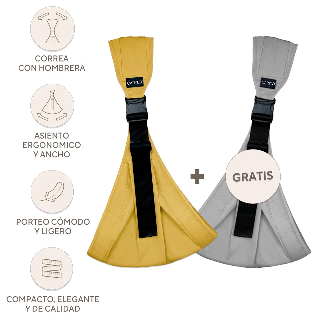 Pack 2× portabebés