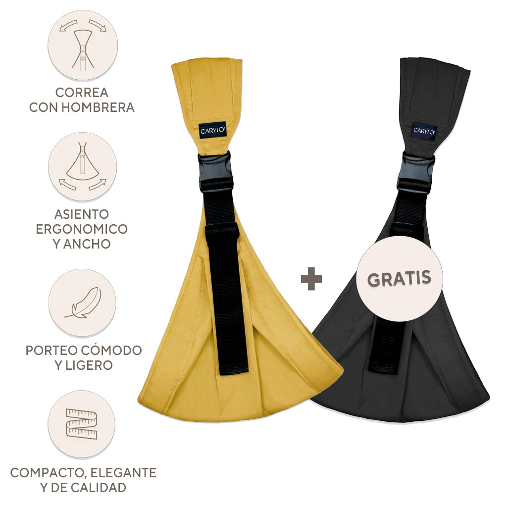 Pack 2× portabebés