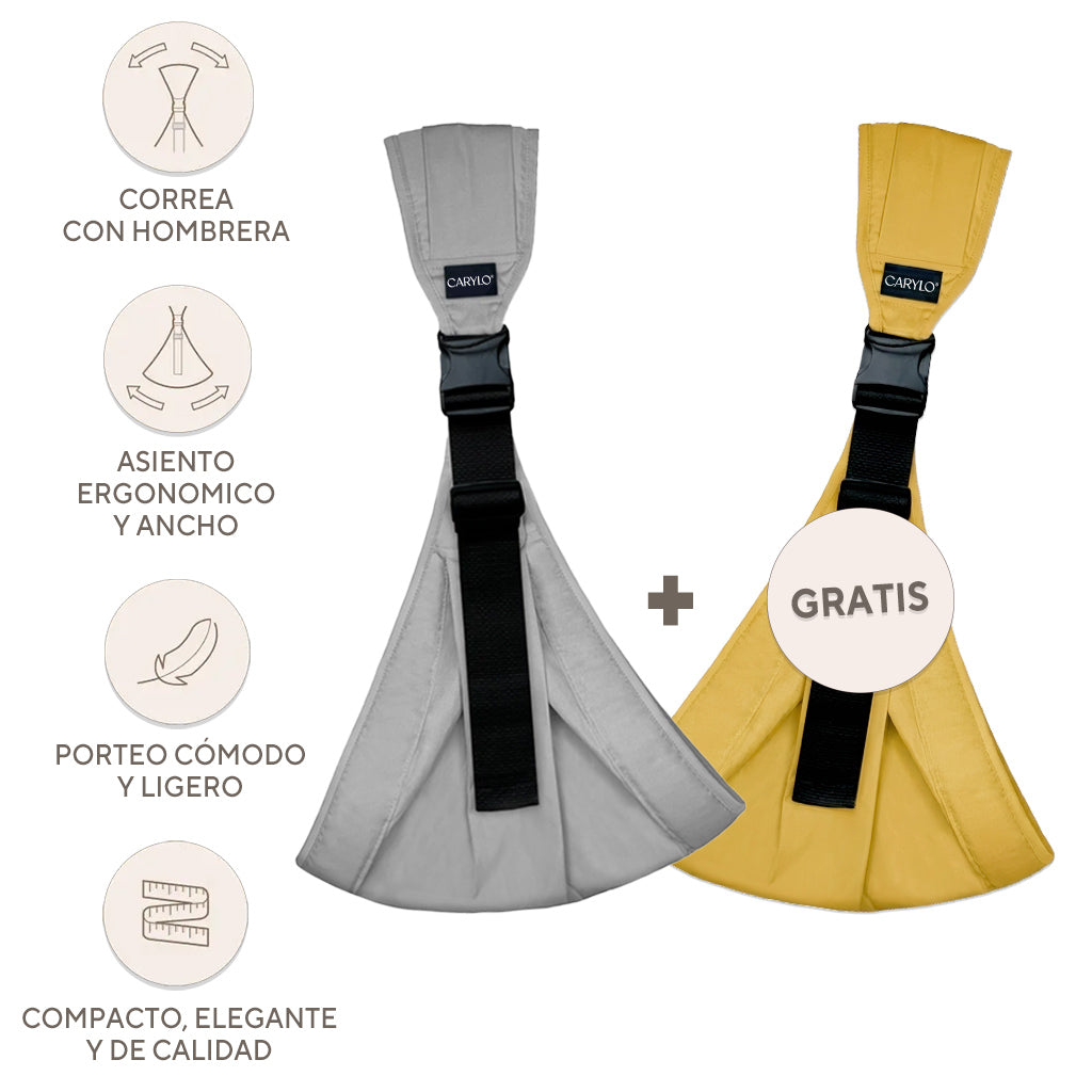 Pack 2× portabebés