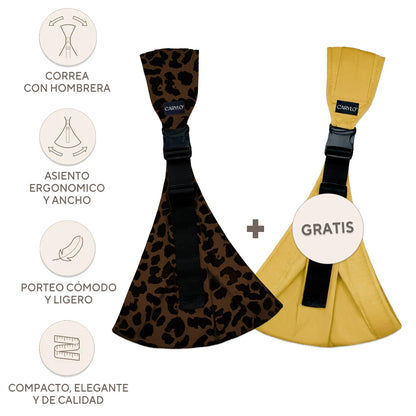 Pack 2× portabebés